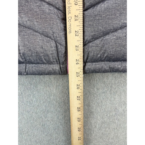 Gerry Girls Gray Heather Puffer Jacket Lightweight Hooded Full Zip Size L 14/16 - Picture 6 of 14